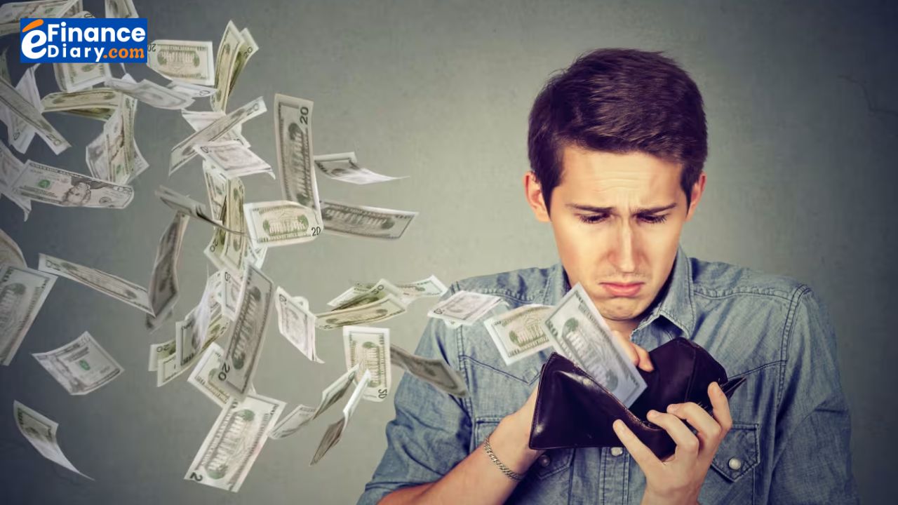 Infographic showing top financial mistakes millennials often make