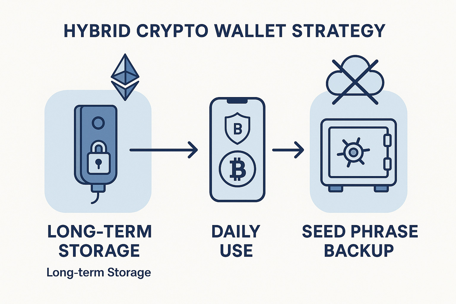hybrid cryptocurrency wallet strategy
